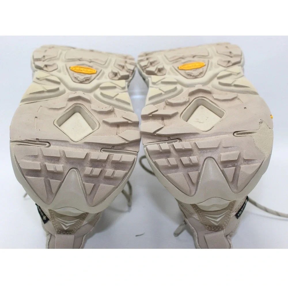 Hoka One One Kaha 2 Low GTX Sand Beige Hiking Shoes OTDN Womens 7 Mens 5.5
